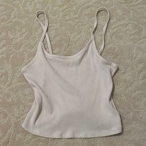 American eagle ribbed crop top